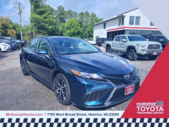 Certified Pre-Owned 2021 Toyota Camry SE 4D Sedan in Henrico #106988 |  McGeorge Toyota Preowned